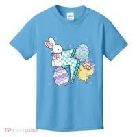 Happy Easter Cute Retro Kids T-Shirt thumb 0