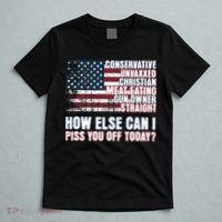 How Else Can I Piss You Off Today Us Flag T-Shirt thumb 5
