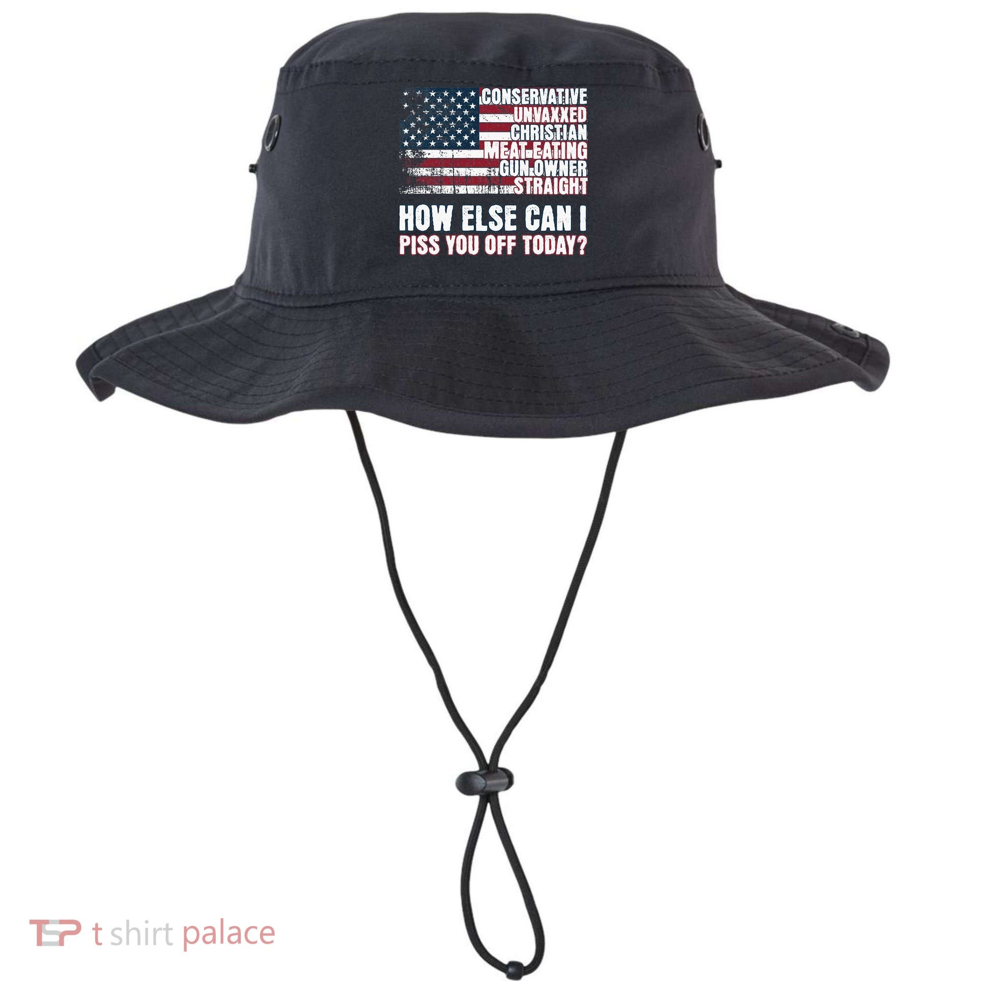 How Else Can I Piss You Off Today Us Flag Bucket Hat