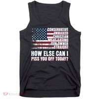 How Else Can I Piss You Off Today Us Flag Tank Top thumb 0
