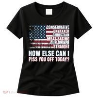 How Else Can I Piss You Off Today Us Flag Women's T-Shirt thumb 0
