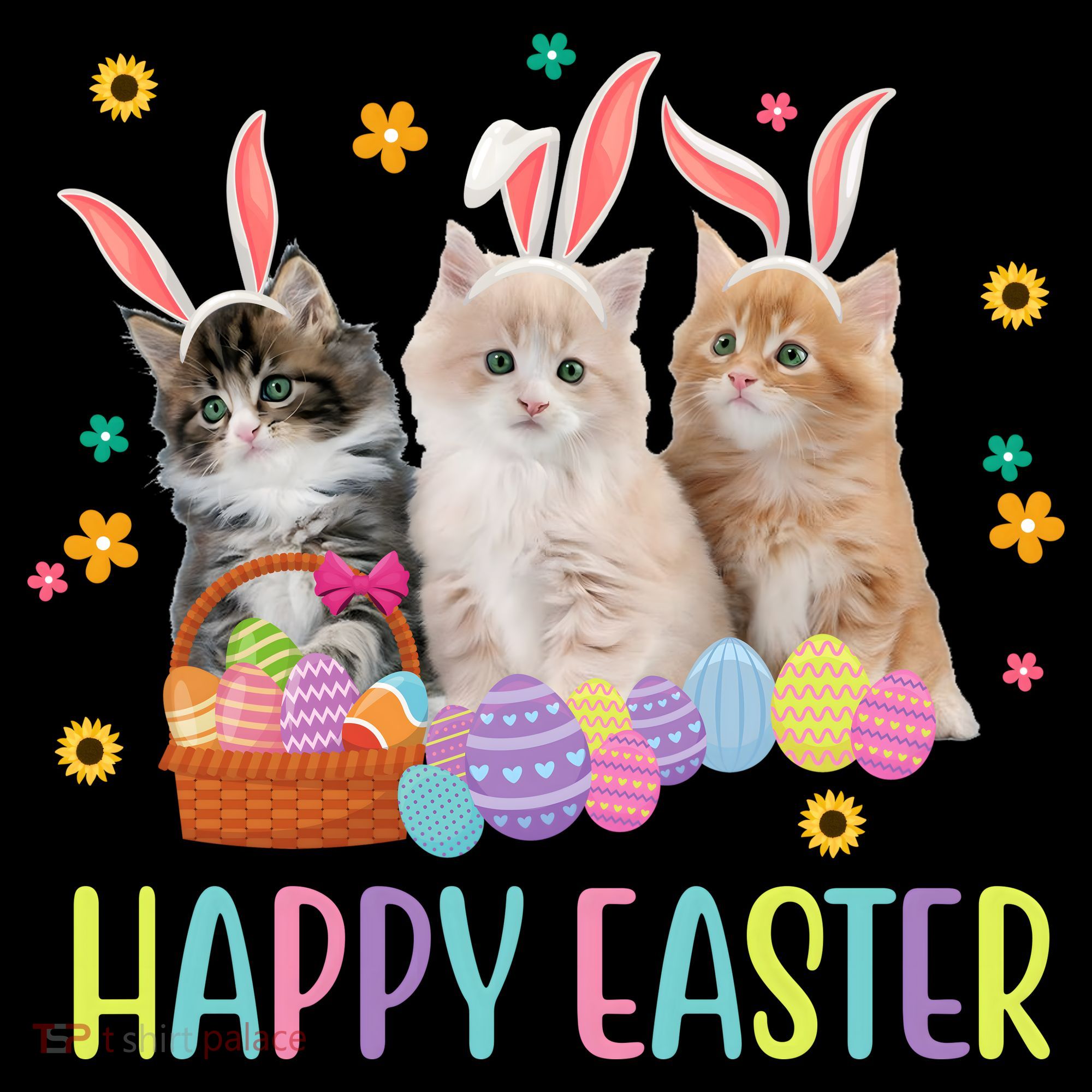 Happy Easter Cute Cat Lover Holiday Coffee Mug