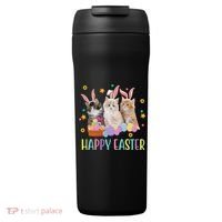 Happy Easter Cute Cat Lover Holiday 24oz Duet Stainless Steel Tumbler thumb 0