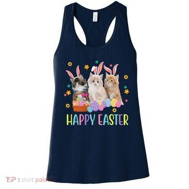 Happy Easter Cute Cat Lover Holiday Women's Tank Top