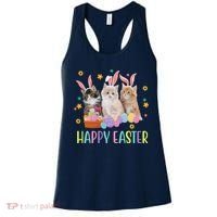 Happy Easter Cute Cat Lover Holiday Women's Tank Top thumb 0
