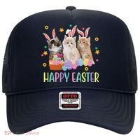 Happy Easter Cute Cat Lover Holiday Hat thumb 0