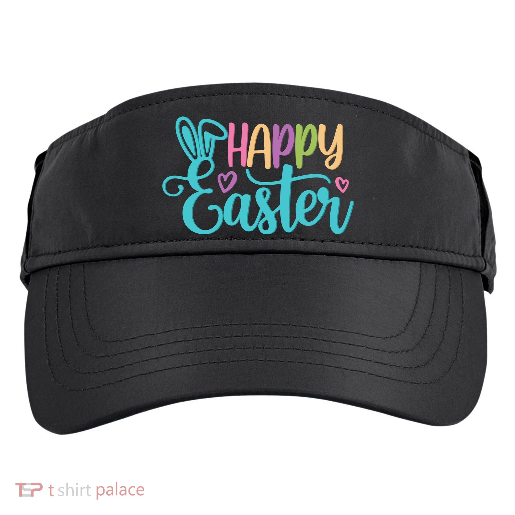 Happy Easter Cute Holiday Adult Drive Performance Visor