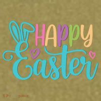 Happy Easter Cute Holiday Garment-Dyed Women's Muscle Tee thumb 6