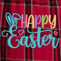 Happy Easter Cute Holiday Men's Flannel Plaid Pajama Pants thumb 2