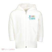 Happy Easter Cute Holiday Toddler Zip Fleece Hoodie thumb 0