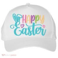 Happy Easter Cute Holiday Five-Panel Snapback Cap thumb 0