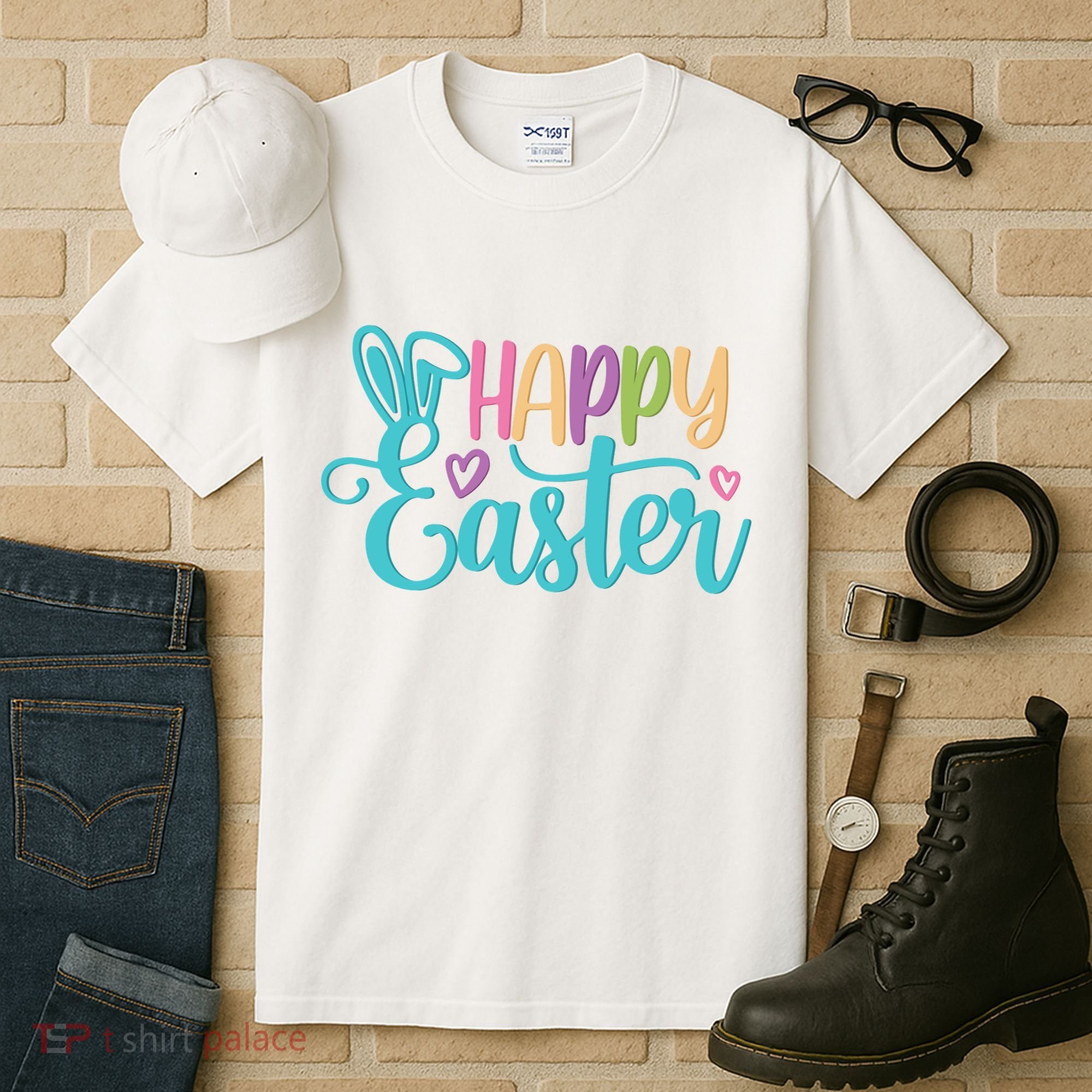 Happy Easter Cute Holiday Tall T-Shirt