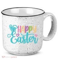 Happy Easter Cute Holiday 15oz Campfire Ceramic Mug thumb 0