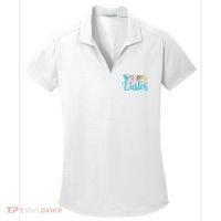 Happy Easter Cute Holiday Women's Dry Zone Grid Polo thumb 0