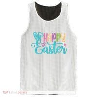 Happy Easter Cute Holiday Mesh Reversible Basketball Jersey Tank thumb 0