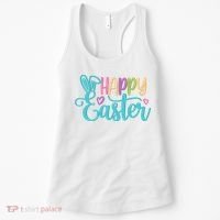 Happy Easter Cute Holiday Women's Tank Top thumb 0