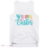 Happy Easter Cute Holiday Tank Top thumb 0