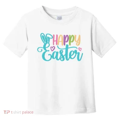 Happy Easter Cute Holiday Toddler T-Shirt