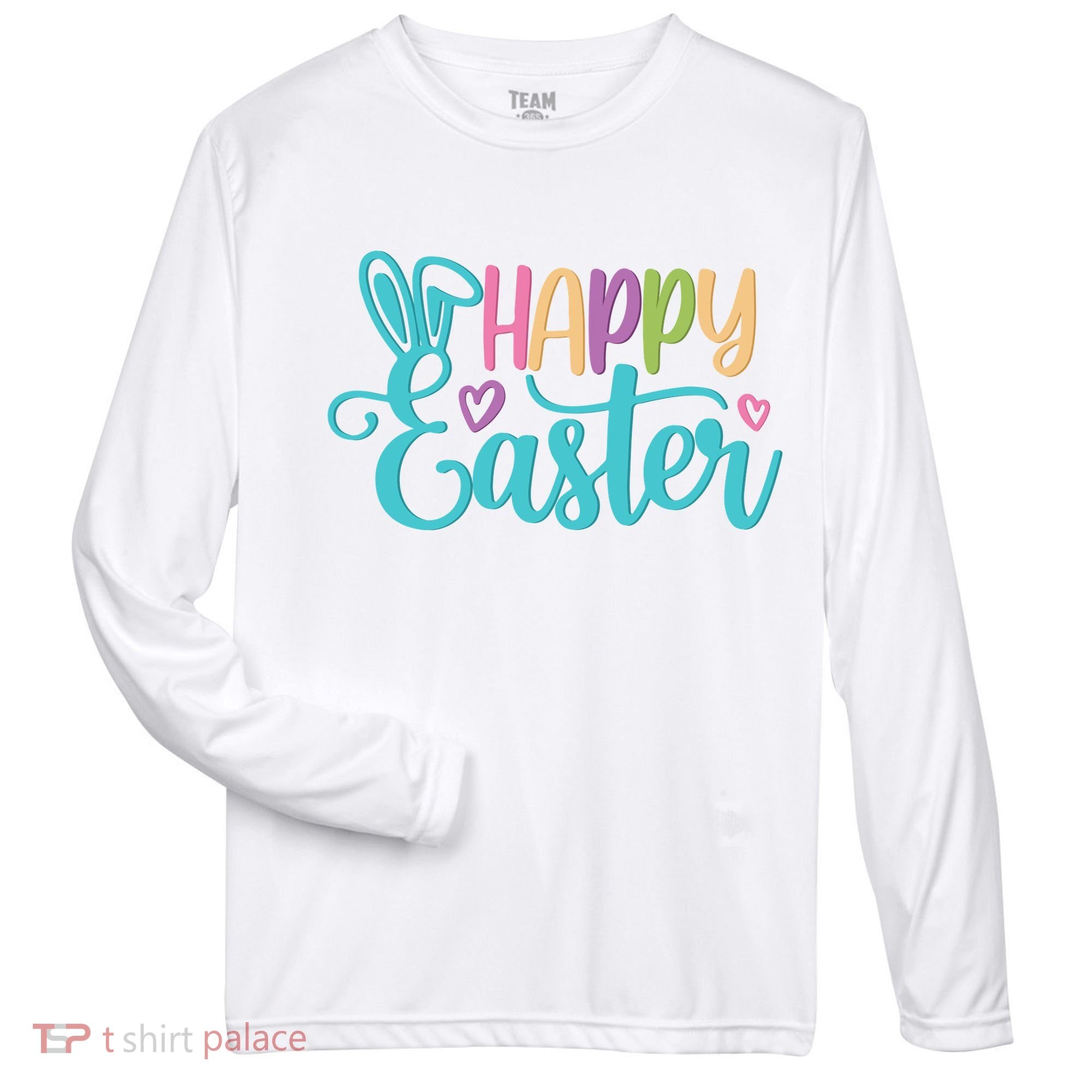 Happy Easter Cute Holiday Zone Performance Long-Sleeve T-Shirt
