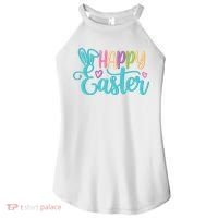 Happy Easter Cute Holiday Women's Perfect Tri Rocker Tank thumb 0