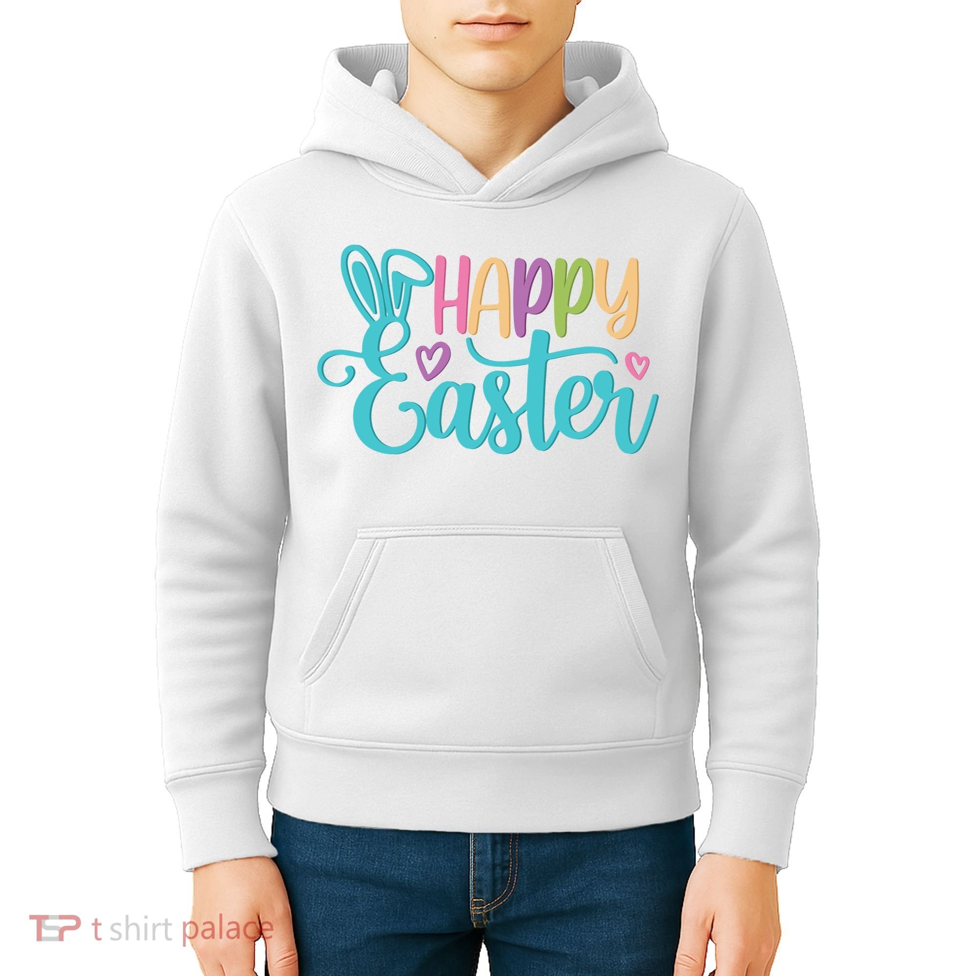 Happy Easter Cute Holiday Kids Hoodie