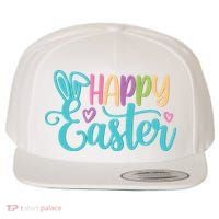 Happy Easter Cute Holiday Wool Snapback Cap thumb 0