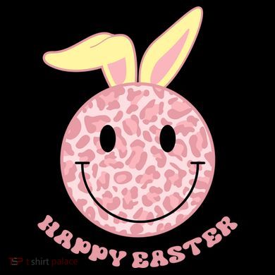 Happy Easter Cute Smile Face Pink Patterns Coffee Mug