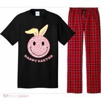 Happy Easter Cute Smile Face Pink Patterns Pajama Set thumb 0
