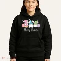 Happy Easter Cute Gnome Holiday Hoodie thumb 5