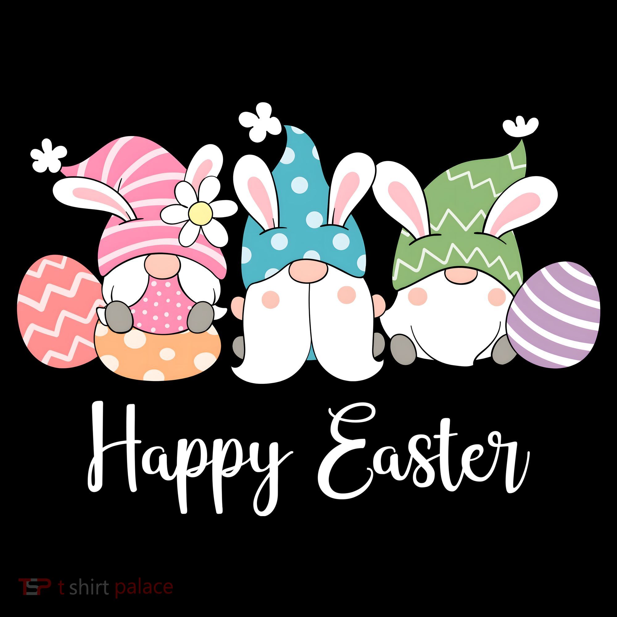 Happy Easter Cute Gnome Holiday Hoodie