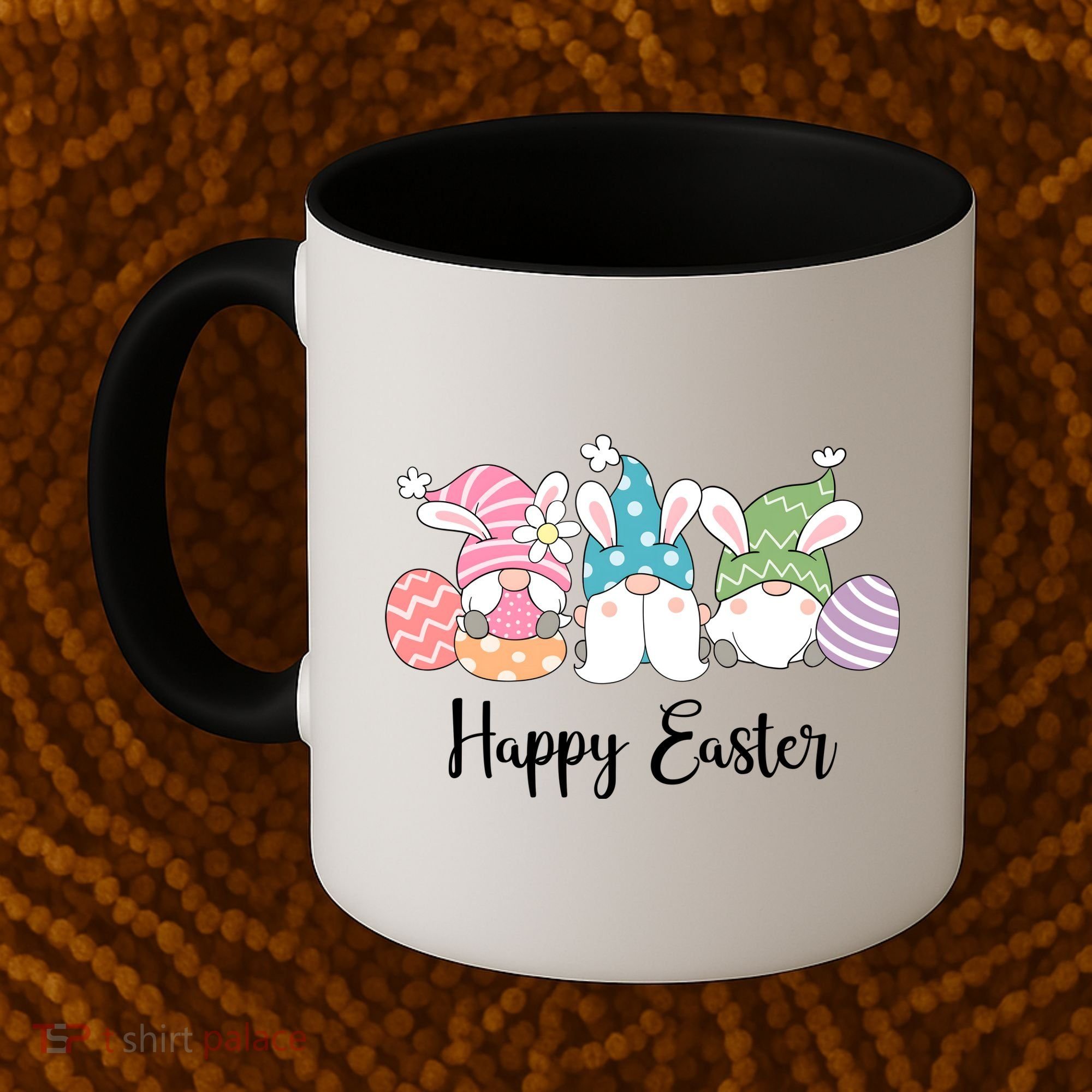 Happy Easter Cute Gnome Holiday Coffee Mug