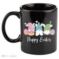 Happy Easter Cute Gnome Holiday 11oz C Handle Ceramic Mug thumb 2