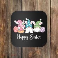 Happy Easter Cute Gnome Holiday Coaster thumb 0
