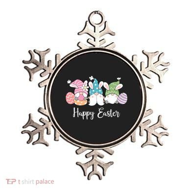 Happy Easter Cute Gnome Holiday Ornament