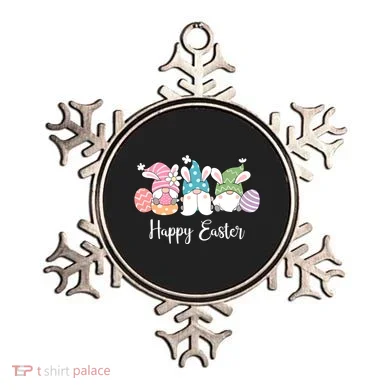Happy Easter Cute Gnome Holiday Ornament