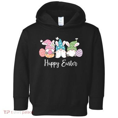 Happy Easter Cute Gnome Holiday Toddler Hoodie