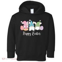Happy Easter Cute Gnome Holiday Toddler Hoodie thumb 0