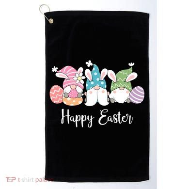 Happy Easter Cute Gnome Holiday Golf Towel