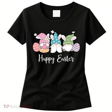 Happy Easter Cute Gnome Holiday Women's T-Shirt