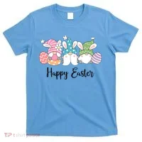 Happy Easter Cute Gnome Holiday T-Shirt thumb 0