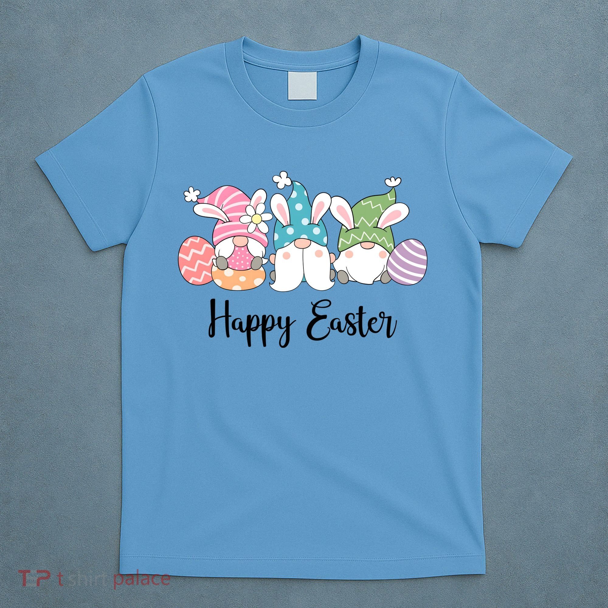 Happy Easter Cute Gnome Holiday T-Shirt