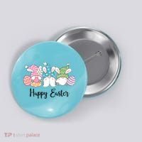 Happy Easter Cute Gnome Holiday Button thumb 0