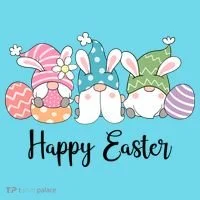 Happy Easter Cute Gnome Holiday Kids Long Sleeve Shirt thumb 2