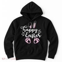 Happy Easter Cute Bunny Holiday Hoodie thumb 0