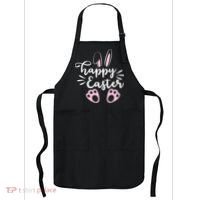 Happy Easter Cute Bunny Holiday Apron thumb 0