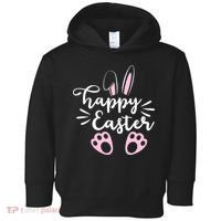 Happy Easter Cute Bunny Holiday Toddler Hoodie thumb 0