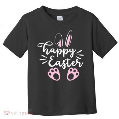 Happy Easter Cute Bunny Holiday Toddler T-Shirt