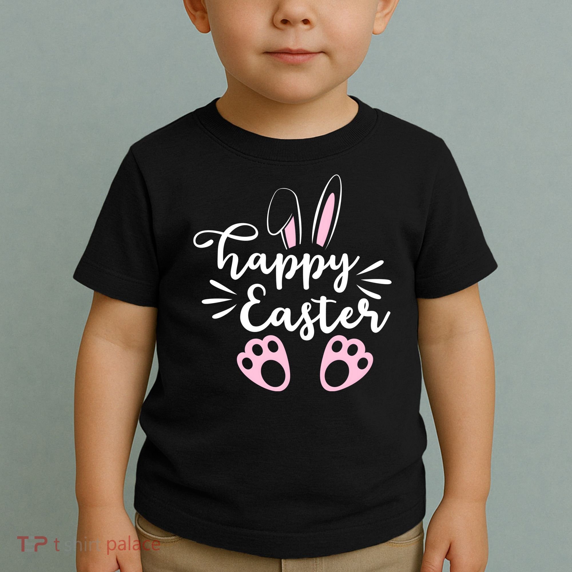 Happy Easter Cute Bunny Holiday Toddler T-Shirt
