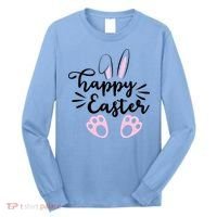 Happy Easter Cute Bunny Holiday Long Sleeve Shirt thumb 0