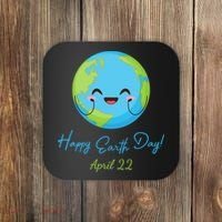 Happy Earth Day April 22 Cute Planet Coaster thumb 0
